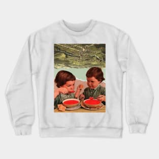 Soup - Collage/Surreal Art Crewneck Sweatshirt